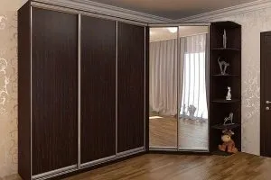 Кутовий шафа купе в спальню фото і розцінки, переваги установки, різновиди та матеріали (вбудований кутовий шафа купе в спальню) Кутовий шафа купе в спальню фото і розцінки, переваги установки, різновиди та матеріали
