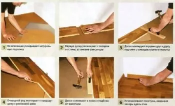 Укладання паркетної дошки