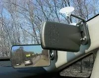 Пристрій для транспорту дзеркало обгону - кругозір (русі попереду сусідніх) Пристрій для транспорту дзеркало обгону - кругозір