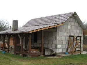 Утеплення лазні з піноблоків - особливості утеплення (стіни) Утеплення лазні з піноблоків - особливості утеплення