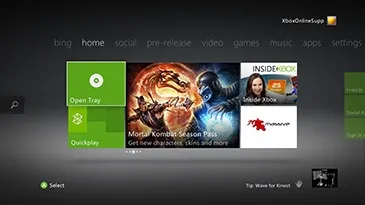 Параметри дотику kinect, установка сенсора kinect для xbox, xbox 360