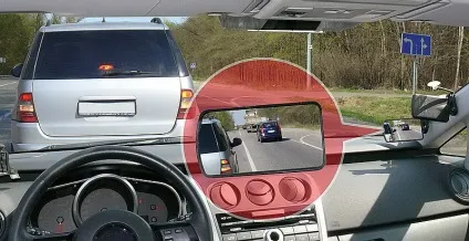 Пристрій для транспорту дзеркало обгону - кругозір (дзеркало обгону & quot; кругозір & quot;) Пристрій для транспорту дзеркало обгону - кругозір