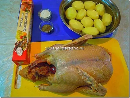 Качка запечена в духовці, смачно приготувати самим (качка запечена в духовці з картоплею) Качка запечена в духовці, смачно приготувати самим