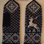 Рукавиці в'яжемо спицями для чоловіків (рукавиці) Рукавиці в'яжемо спицями для чоловіків