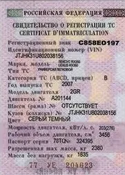 Дізнаємося рік випуску автомобіля (дізнаємося) Дізнаємося рік випуску автомобіля