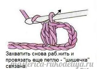 Візерунок шишечки в'яжемо спицями простим і ефективним способом (в'яжемо) Візерунок шишечки в'яжемо спицями простим і ефективним способом