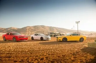 Тест-драйв camaro vs challenger vs mustang машіноманія