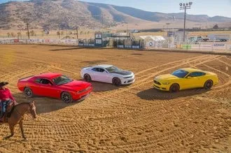 Тест-драйв camaro vs challenger vs mustang машіноманія