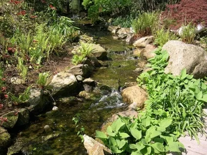 Види штучних водойм для заміського ділянки декоративні джерела в саду (заміського) Види штучних водойм для заміського ділянки декоративні джерела в саду