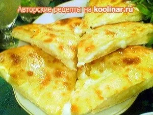 Хачапурі з сиром, рецепти з фото (хачапурі) Хачапурі з сиром, рецепти з фото