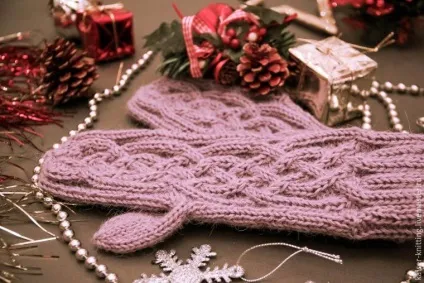 Вяжем рукавиці - ярмарок майстрів - ручна робота, handmade (альпака) Вяжем рукавиці - ярмарок майстрів - ручна робота, handmade