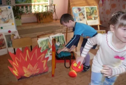 Завдання знайомство дітей з правилами пожежної безпеки (вогонь) Завдання знайомство дітей з правилами пожежної безпеки