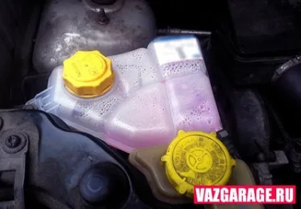 Заміна охолоджуючої рідини на лада пріора (через) Заміна охолоджуючої рідини на лада пріора
