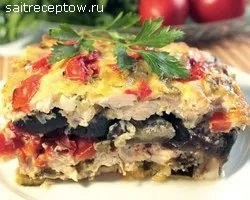 Запіканка з курки і овочів (запіканка) Запіканка з курки і овочів