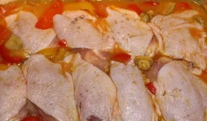 Запечена курка по-мисливські рецепт (по-мисливські) Запечена курка по-мисливські рецепт