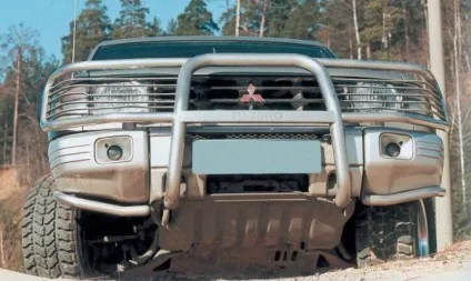 Захист бампера автомобіля - як вибрати і встановити своїми руками (автомобіля) Захист бампера автомобіля - як вибрати і встановити своїми руками