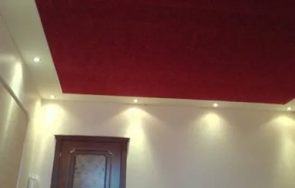 Замшеві натяжні стелі, фото, вартість (замшеві) Замшеві натяжні стелі, фото, вартість
