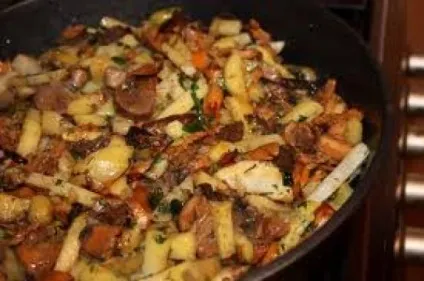 Смажена картопля з опеньками в мультиварці - наїсися кулінарні рецепти домашніх страв з фото і відео (смажена) Смажена картопля з опеньками в мультиварці - наїсися кулінарні рецепти домашніх страв з фото і відео