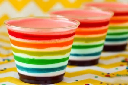Желе шарами рецепт і фото на сайті все про десертах (желе) Желе шарами рецепт і фото на сайті все про десертах