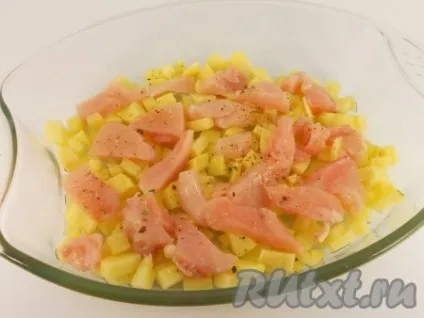 Запіканка з куркою і овочами - рецепт з фото (куркою) Запіканка з куркою і овочами - рецепт з фото