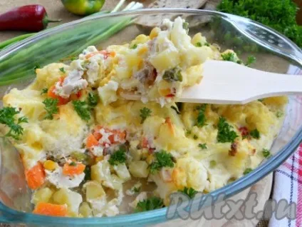 Запіканка з куркою і овочами - рецепт з фото (куркою) Запіканка з куркою і овочами - рецепт з фото