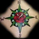 Значення татуювань «роза вітрів» (Тату «Роза вітрів») Значення татуювань «роза вітрів»