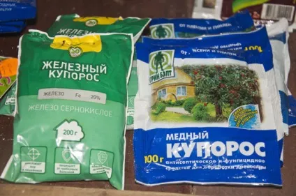 Залізний купорос в садівництві відео-інструкція по застосуванню своїми руками, фото (руками) Залізний купорос в садівництві відео-інструкція по застосуванню своїми руками, фото