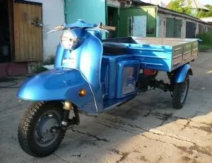 Тюнінг моторолера мураха збільшення вантажопідйомності, робимо самоскид