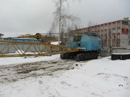 Транспортування та збирання гусеничного крана (збірка) Транспортування та збирання гусеничного крана