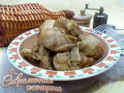Тушковані курячі ніжки (гомілки) кулінарний рецепт (гомілки) Тушковані курячі ніжки (гомілки) кулінарний рецепт