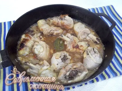 Тушковані курячі ніжки (гомілки) кулінарний рецепт (ніжки) Тушковані курячі ніжки (гомілки) кулінарний рецепт