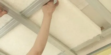 Звукоізоляція стелі в квартирі фото, відео інструкція (стелі) Звукоізоляція стелі в квартирі фото, відео інструкція