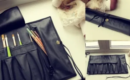 3 Майстер-класу як зшити чохол для кистей для макіяжу - handmade (рукоділля) 3 Майстер-класу як зшити чохол для кистей для макіяжу - handmade