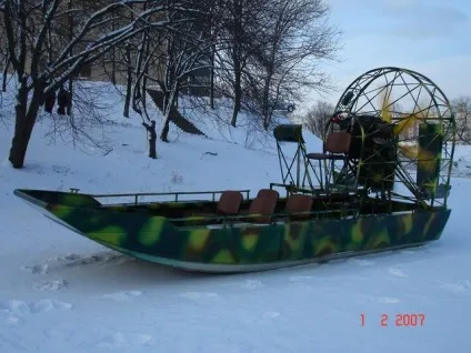 Аеролодка піранья 3 своїми руками креслення