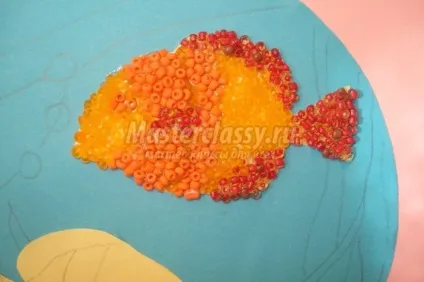 Аплікація (мозаїка) з бісеру для дітей (аплікації бісером) Аплікація (мозаїка) з бісеру для дітей