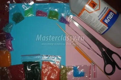 Аплікація (мозаїка) з бісеру для дітей (аплікація з бісеру рибки майстер клас) Аплікація (мозаїка) з бісеру для дітей