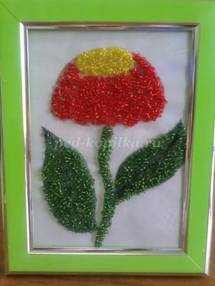 Аплікація з бісеру своїми руками (аплікація) Аплікація з бісеру своїми руками