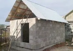 Баня з піноблоків своїми руками проекти, фото, як побудувати (піноблоків) Баня з піноблоків своїми руками проекти, фото, як побудувати