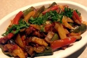 Баклажани з картоплею по-китайськи - рецепти кулінарії (по-китайськи) Баклажани з картоплею по-китайськи - рецепти кулінарії