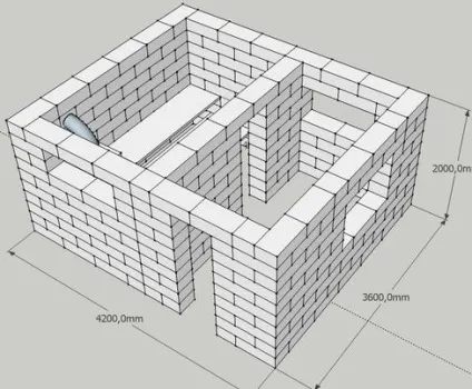 Баня з піноблоків своїми руками проекти, фото, як побудувати (піноблоків) Баня з піноблоків своїми руками проекти, фото, як побудувати