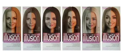 Білить-м стійка крем-фарба для волосся illusion (illusion) Білить-м стійка крем-фарба для волосся illusion