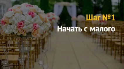 Бізнес план організація весіль, урочистостей і ювілеїв