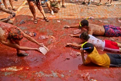 Битва помідорами в іспанії
