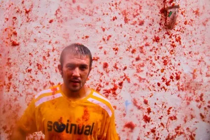 Битва помідорами в іспанії