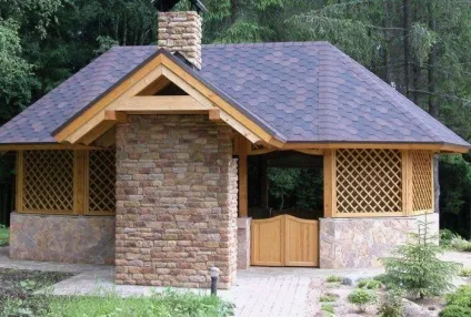 Альтанки з каменю фото (альтанки) Альтанки з каменю фото