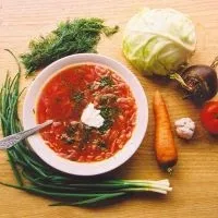 Борщ в скороварці