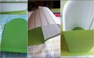 Паперовий поштову скриньку для октриток (ящик) Паперовий поштову скриньку для октриток