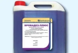 Бровадез-плюс інструкція із застосування дезінфекційного засобу в ветеринарії (ветеринарії) Бровадез-плюс інструкція із застосування дезінфекційного засобу в ветеринарії