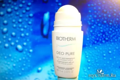 Усуває запах поту і не залишає слідів на одязі - biotherm deo pur (запах) Усуває запах поту і не залишає слідів на одязі - biotherm deo pur