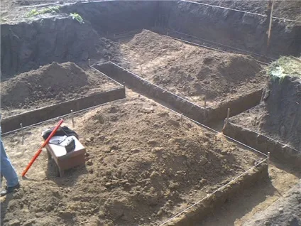 Пристрій фундаменту котеджу покрокова інструкція, фото (котеджу) Пристрій фундаменту котеджу покрокова інструкція, фото